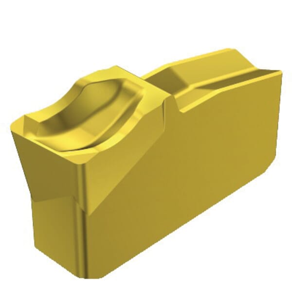 Sandvik Coromant 5741555 T-Max Q-Cut Parting Insert, ANSI Code: R151.2-300 05-4E 2135, 30 R151.2 Insert, Material Grade: H, K, M, N, P, S, 0.1181 in W Cutting, 5 deg Lead Angle, Right Hand Lead Angle Direction, 7 deg Relief Angle, Carbide