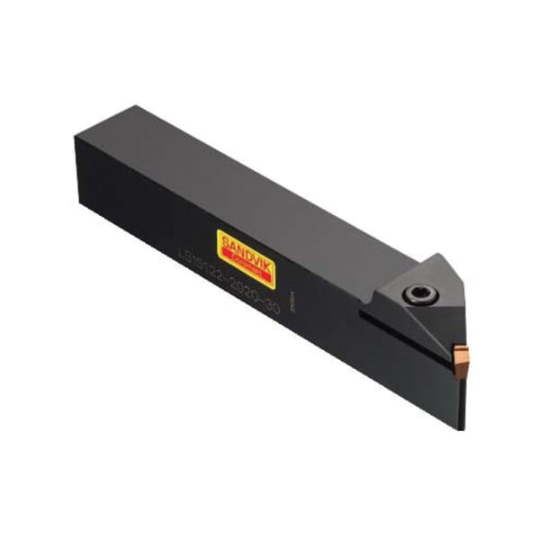 Sandvik Coromant 5741344 T-Max Q-Cut Indexable Shank Tool, Right Hand Cutting, Insert Compatibility: N151.2-200-20-4U, 20 Insert Seat, 0.9842 in H x 0.9842 in W Shank, 5.9055 in OAL