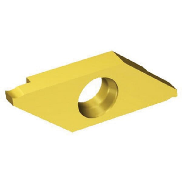 Sandvik Coromant 5735415 CoroCut XS Double Edged Grooving Insert, ANSI Code: MAGL 3 050 1025, MAGL Insert, 3 Insert, Left Hand Cutting, 0.02 in W Cutting, Manufacturers Grade: 1025, PVD-TiAN+TiN Coated, Material Grade: M, N, P, S