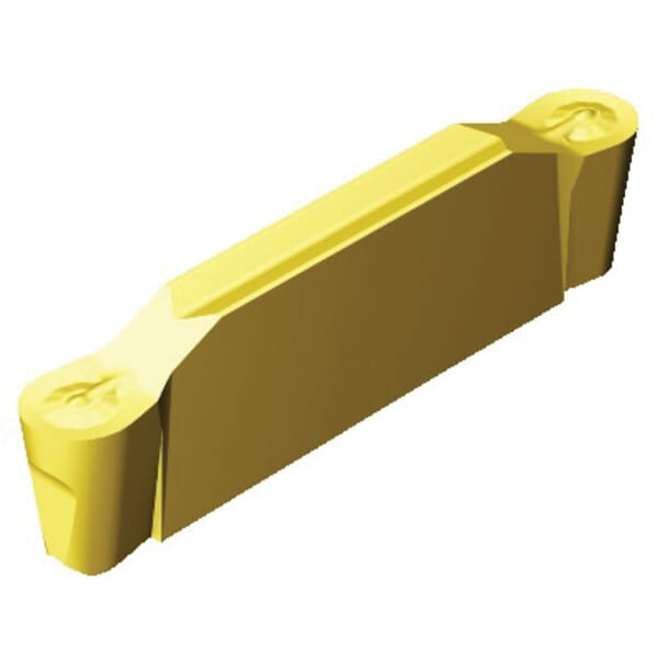 Sandvik Coromant 5736672 CoroCut 1-2 Profiling Insert, ANSI Code: N123J2-0635-RO S05F, N123x2-RO Insert, 0635 Insert, Material Grade: S, 0.1181 in Max Depth of Cut, Manufacturers Grade: S05F