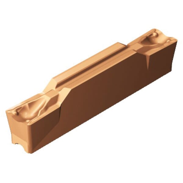Sandvik Coromant 5736509 CoroCut 1-2 1-Sided Turning Insert, ANSI Code: N123K2-0600-0004-TF 1125, N123 Insert, Material Grade: K, M, N, P, S, K2 Insert, K Seat, Positive Rake, Neutral Cutting, Carbide, Manufacturers Grade: 1125