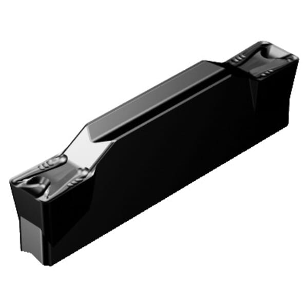 Sandvik Coromant 5736104 CoroCut 1-2 Turning Insert, ANSI Code: N123G2-0300-0004-TM 3115, N123x2-TM Insert, Material Grade: K, P, G2 Insert, G Seat, Neutral Cutting, For Use On Cast Iron and Steel, Carbide, Manufacturers Grade: 3115