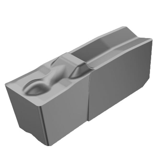 Sandvik Coromant 5737343 T-Max Q-Cut Single Edged Grooving Insert, ANSI Code: N151.3-265-25-4G H13A, N151.3 Insert, 25 Insert, Neutral Cutting, 0.104 in W Cutting, Manufacturers Grade: H13A, Uncoated, Material Grade: K, M, N, S