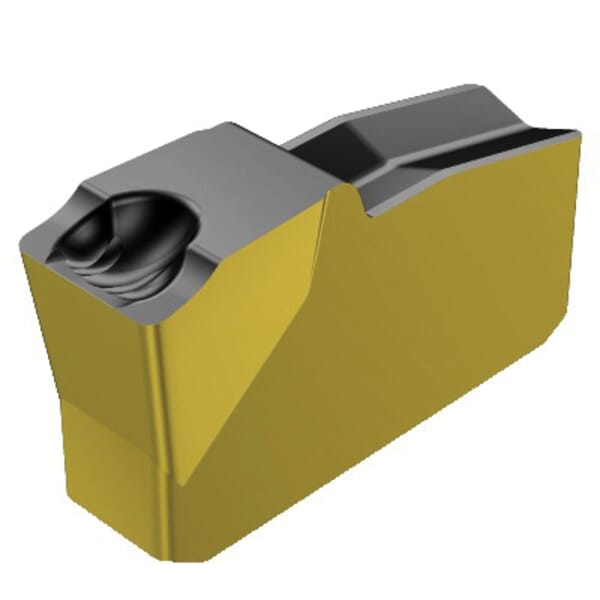 Sandvik Coromant 5738272 T-Max Q-Cut Single Edged Grooving Insert, ANSI Code: N151.2-600-60-5G 4225, N151.2 Insert, 60 Insert, Neutral Cutting, 0.236 in W Cutting, Manufacturers Grade: 4225, CVD-TiCN+Al2O3+TiN Coated, Material Grade: K, P