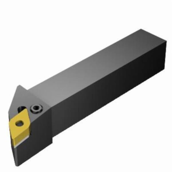 Sandvik Coromant 5738410 T-Max P Shank Tool, ANSI Code: PDJNL 2020K 11, PDJNR/L Tool Holder, DNMG 110408 (MIIDM) and DNMG 332 (MIIDN) Insert, Left Hand Cutting, 0.7874 in H x 0.7874 in W Rectangle Shank, -3 deg Lead Angle, -6 deg Rake, 4.9212 in OAL