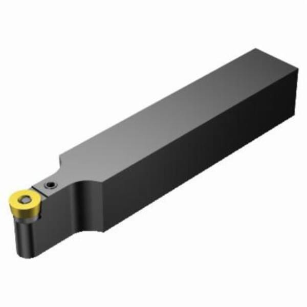 Sandvik Coromant 5738977 T-Max P Shank Tool, ANSI Code: PRDCN 4040S 25, PRDCN Tool Holder, RCMX 250700 (MIIDM) and RCMX 250700 (MIIDN) Insert, Neutral Cutting, 1.5748 in H x 1.5748 in W Rectangle Shank, 0 deg Rake, 9.8425 in OAL
