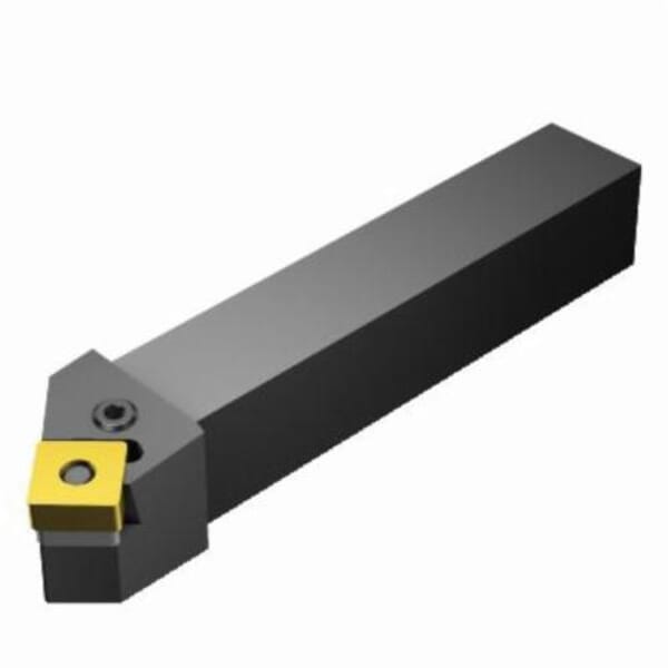 Sandvik Coromant 5739227 T-Max P Shank Tool, ANSI Code: PSSNL 4040S 25, PSSNR/L Tool Holder, SNMG 250724 (MIIDM) and SNMG 856 (MIIDN) Insert, Left Hand Cutting, 1.5748 in H x 1.5748 in W Rectangle Shank, 45 deg Lead Angle, -8 deg Rake, 10.472 in OAL