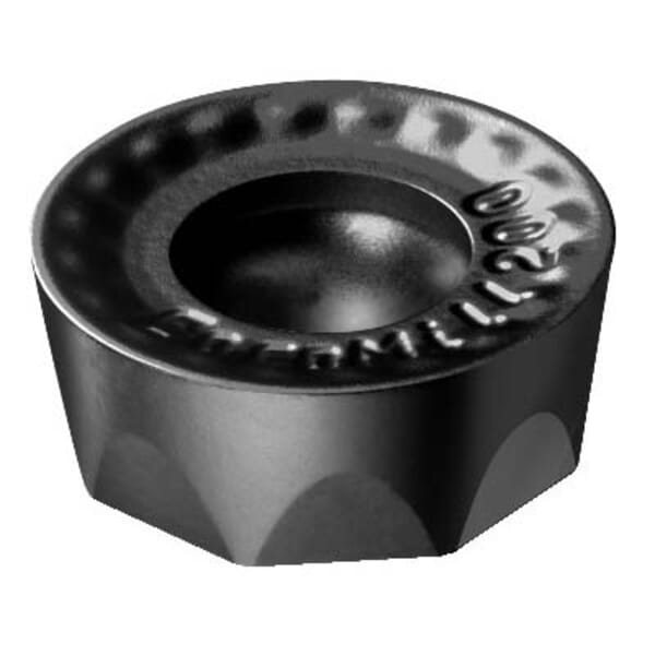 Sandvik Coromant 5740436 CoroMill 200 Milling Insert, ANSI Code: RCKT 16 06 M0-KH 3040, RCKT Insert, 1606M0 Insert, Carbide, Manufacturers Grade: 3040, Round Shape, Material Grade: H, K