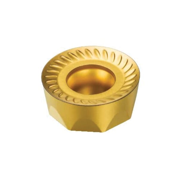 Sandvik Coromant 5740494 CoroMill 200 Milling Insert, ANSI Code: RCKT 12 04 M0-MM 2030, RCKT Insert, 1204M0 Insert, Carbide, Manufacturers Grade: 2030, Round Shape, Material Grade: M, S