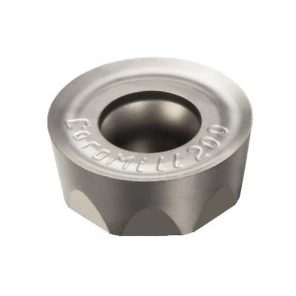 Sandvik Coromant 5739851 CoroMill 200 Milling Insert, ANSI Code: RCHT 12 04 M0-KL H13A, RCHT Insert, 1204M0 Insert, Carbide, Manufacturers Grade: H13A, Round Shape, Material Grade: K, N, S