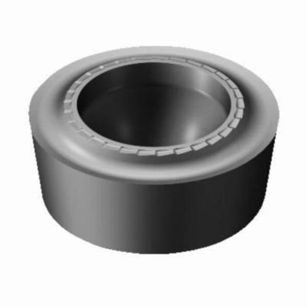 Sandvik Coromant 5740614 CoroTurn 107 1-Sided Basic Shape Turning Insert, ANSI Code: RCMT 43-SM H13A, RCMT Insert, Material Grade: M, S, 43 Insert, Round Shape, 12 Seat, Positive Rake, Neutral Cutting, Carbide, Manufacturers Grade: H13A