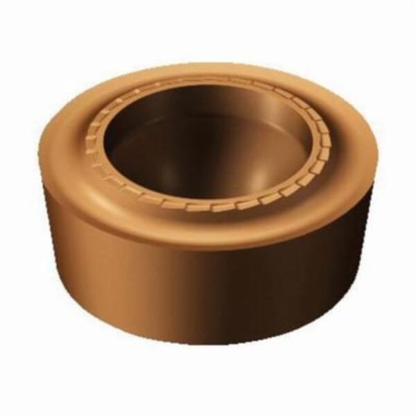 Sandvik Coromant 5740618 CoroTurn 107 1-Sided Basic Shape Turning Insert, ANSI Code: RCMT 12 04 M0-SM 1115, RCMT Insert, Material Grade: M, S, 1204M0 Insert, Round Shape, 12 Seat, Positive Rake, Neutral Cutting, Carbide, Manufacturers Grade: 1115