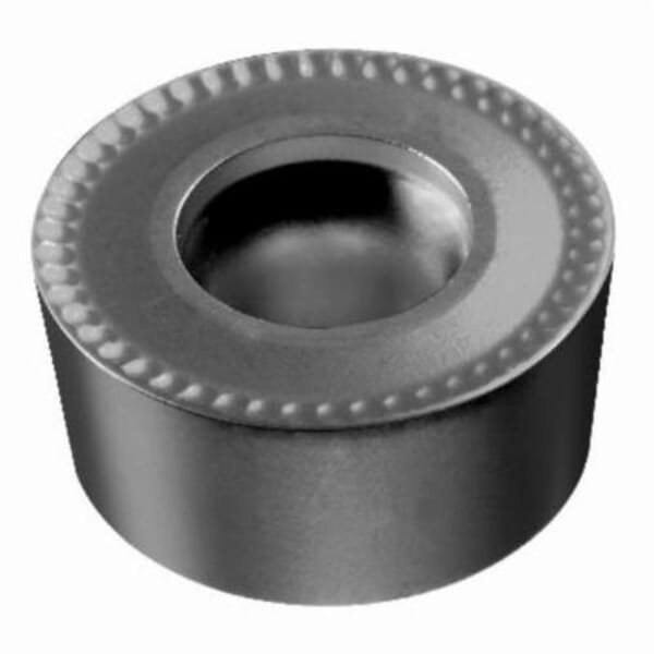 Sandvik Coromant 5740626 CoroTurn 107 1-Sided Basic Shape Turning Insert, ANSI Code: RCMT 06 02 M0 5015, RCMT Insert, Material Grade: K, P, 0602M0 Insert, Round Shape, 06 Seat, Positive Rake, Neutral Cutting, For Use On Cast Iron and Steel, Carbide
