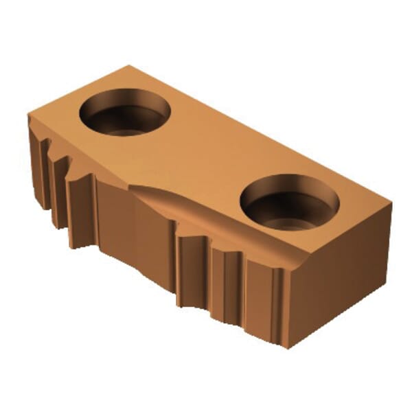 Sandvik Coromant 5742300 T-Max Twin-Lock Threading Insert, ANSI Code: R166.39G-24RD13-080 1125, R166.39G Insert, Rectangle Shape, 8 TPI, External Thread, API Round Thread, Right Hand Cutting, Manufacturers Grade: 1125, Material Grade: K, M, N, P, S