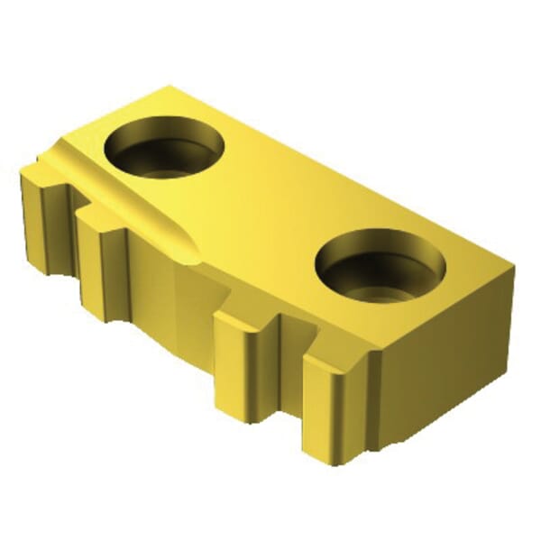 Sandvik Coromant 5742308 T-Max Twin-Lock Threading Insert, ANSI Code: R166.39L-24BU12-050 4125, R166.39L Insert, Rectangle Shape, 5 TPI, Internal Thread, API Buttress Thread, Right Hand Cutting, Manufacturers Grade: 4125, Material Grade: K, M, N, P, S