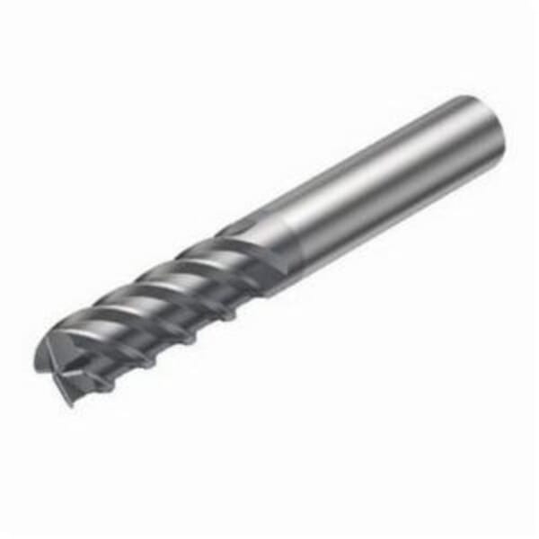 Sandvik Coromant 5742492 CoroMill Plura End Mill, 0.314 in Dia Cutter, 0.787 in Length of Cut, 4 Flutes, 0.314 in Dia Shank, 2.48 in OAL, PVD Coated