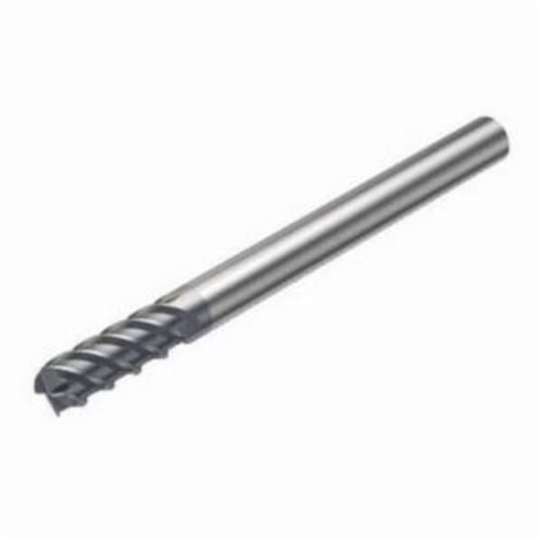 Sandvik Coromant 5742561 CoroMill Plura End Mill, 0.236 in Dia Cutter, 0.59 in Length of Cut, 4 Flutes, 0.236 in Dia Shank, 3.937 in OAL, PVD Coated