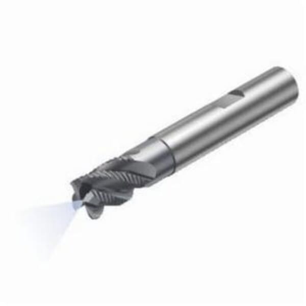 Sandvik Coromant 5742671 CoroMill Plura Square Shoulder End Mill, 0.314 in Dia Cutter, 0.354 in Length of Cut, 4 Flutes, 0.314 in Dia Shank, 2.283 in OAL, PVD Coated