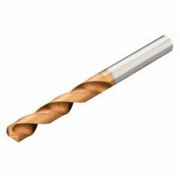 Sandvik Coromant 5746733 CoroDrill Delta-C R840 High Performance Jobber Length Drill Bit, 0.205 in Drill - Decimal Inch, 140 deg Point, Solid Carbide, PVD-TiN+TiAlN Coated