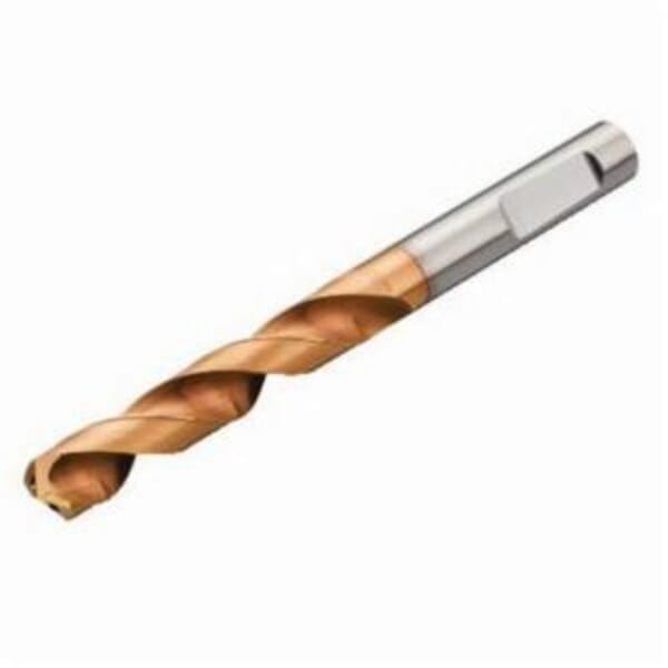 Sandvik Coromant 5746737 CoroDrill Delta-C R840 High Performance Jobber Length Drill Bit, 0.205 in Drill - Decimal Inch, 140 deg Point, Solid Carbide, PVD-TiN+TiAlN Coated