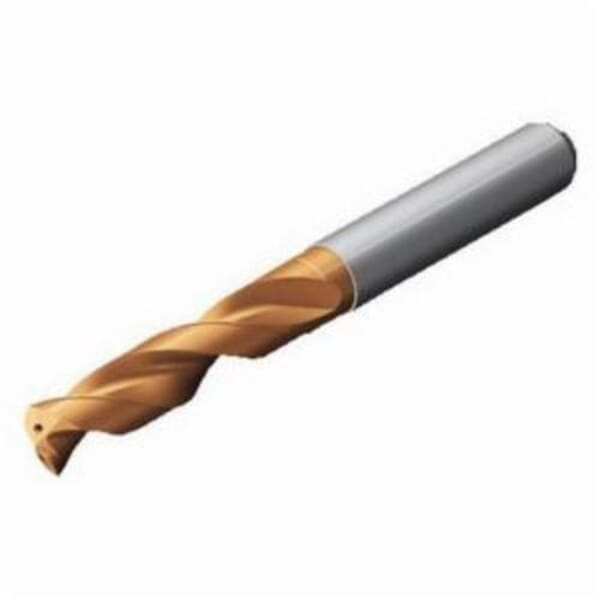 Sandvik Coromant 6256416 CoroDrill Delta-C R846 Screw Machine Drill, 1/2 in Drill - Fraction, 0.5 in Drill - Decimal Inch, Solid Carbide, PVD TiAlN Coated
