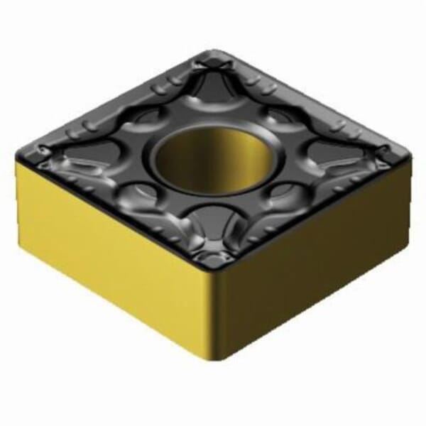 Sandvik Coromant 6612924 T-Max P Turning Insert, ANSI Code: SNMG 432-PM 4315, SNMG Insert, Material Grade: K, P, 432 Insert, Squared Shape, 12 Seat, Negative Rake, Neutral Cutting, For Use On Cast Iron and Steel, Carbide, Manufacturers Grade: 4315