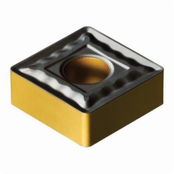 Sandvik Coromant 6434098 T-Max P Turning Insert, ANSI Code: SNMG 322-QM 4325, SNMG Insert, Material Grade: K, P, 322 Insert, Squared Shape, 09 Seat, Negative Rake, Neutral Cutting, For Use On Cast Iron and Steel, Carbide, Manufacturers Grade: 4325