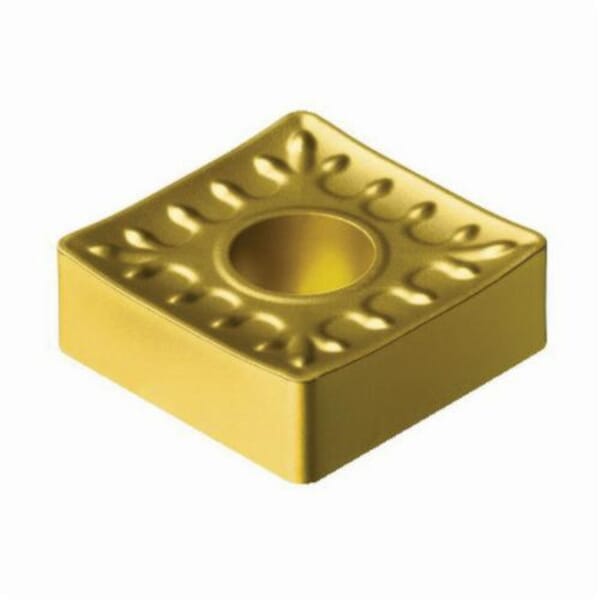 Sandvik Coromant 5751000 T-Max P Turning Insert, ANSI Code: SNMM 643-QR 235, SNMM Insert, Material Grade: M, P, 643 Insert, Squared Shape, 19 Seat, Negative Rake, Neutral Cutting, For Use On Stainless Steel and Steel, Carbide, Manufacturers Grade: 235