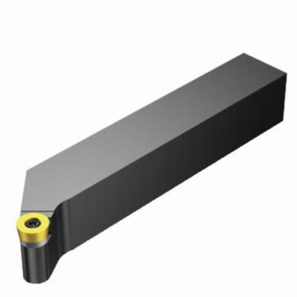 Sandvik Coromant 5751182 CoroTurn 107 Shank Tool, ANSI Code: SRSCR 2525M 12, SRSCR/L Tool Holder, RCMT 1204M0 (MIIDM) and RCMT 1204M0 (MIIDN) Insert, Right Hand Cutting, 0.9842 in H x 0.9842 in W Rectangle Shank, 0 deg Rake, 5.9055 in OAL