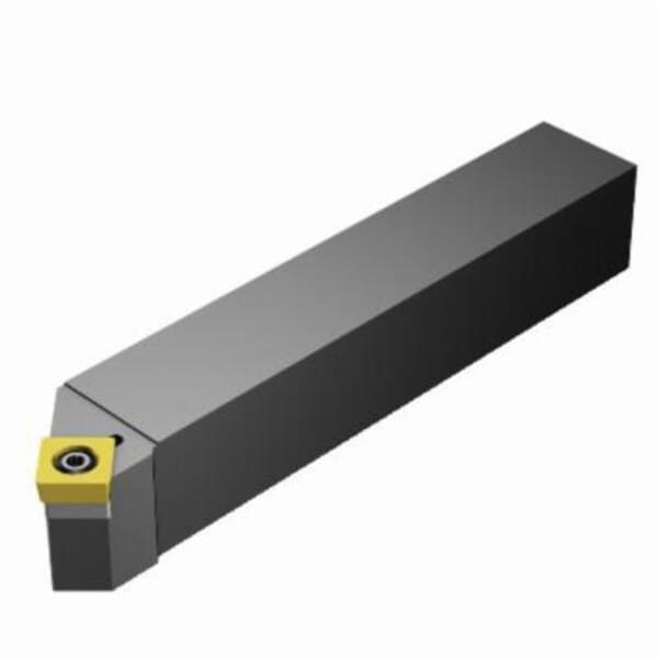 Sandvik Coromant 5751179 CoroTurn 107 Shank Tool, ANSI Code: SSDCR 10 3, SSDCR/L Tool Holder, SCMT 09T308 (MIIDM) and SCMT 3 (2.5)2 (MIIDN) Insert, Right Hand Cutting, 5/8 in H x 5/8 in W Rectangle Shank, 45 deg Lead Angle, 0 deg Rake, 4 in OAL