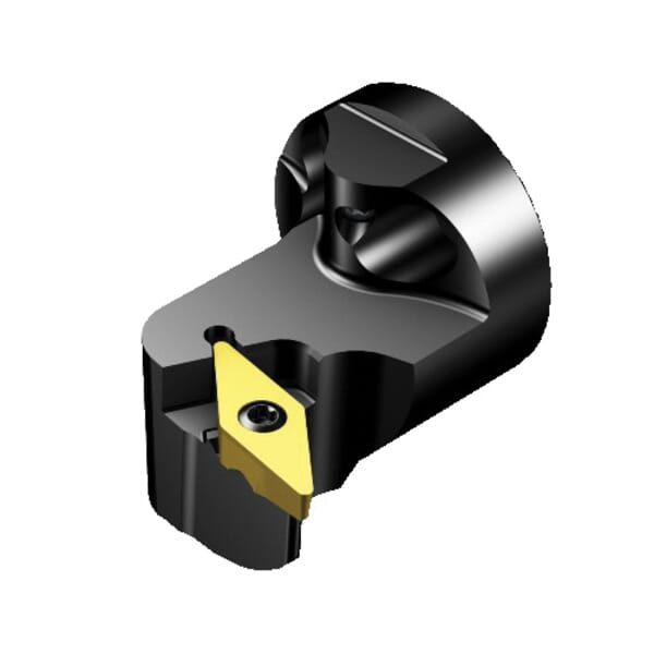 Sandvik Coromant 5755446 CoroTurn TR Turning Head With Internal Coolant, 40 mm System, 38 mm L Head/Projection, Right Hand Cutting, Insert Compatibility: TR-VB1308, 41.8 mm OAL, Internal