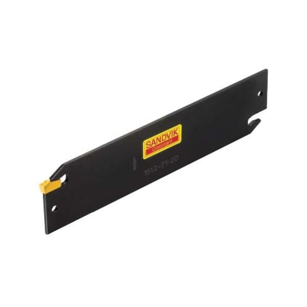 Sandvik Coromant 5757390 T-Max Q-Cut Parting Blade, Single End End, 151.2..-8 Blade, 1 in Max Depth of Cut, Insert Compatibility: N151.2-300- 5E, Steel