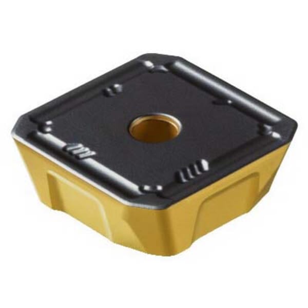 Sandvik Coromant 6428174 CoroMill 360 Milling Insert, ANSI Code: 360R-19 06M-KH 3330, 360R/L..M-KH Insert, 1906 Insert, Carbide, Manufacturers Grade: 3330, Squared Shape, Material Grade: K