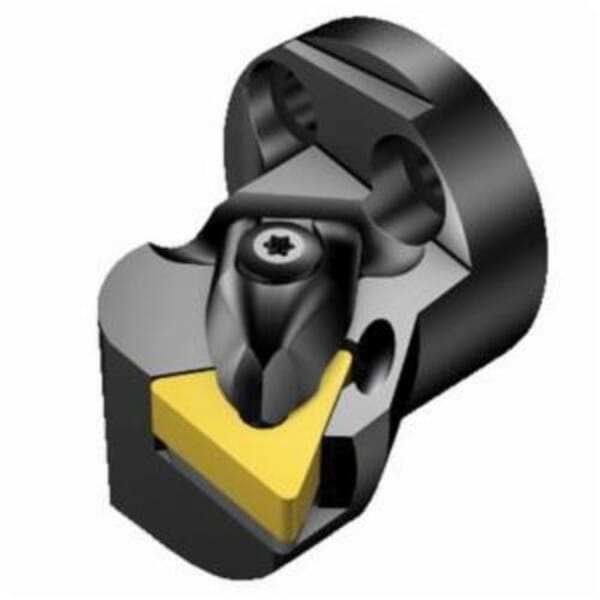 Sandvik Coromant 5764372 T-Max P Cutting Unit Head With Internal Coolant, 40 mm System, 36 mm L Head/Projection, Left Hand Cutting, Insert Compatibility: TNMG 160408, 39.8 mm OAL, Internal