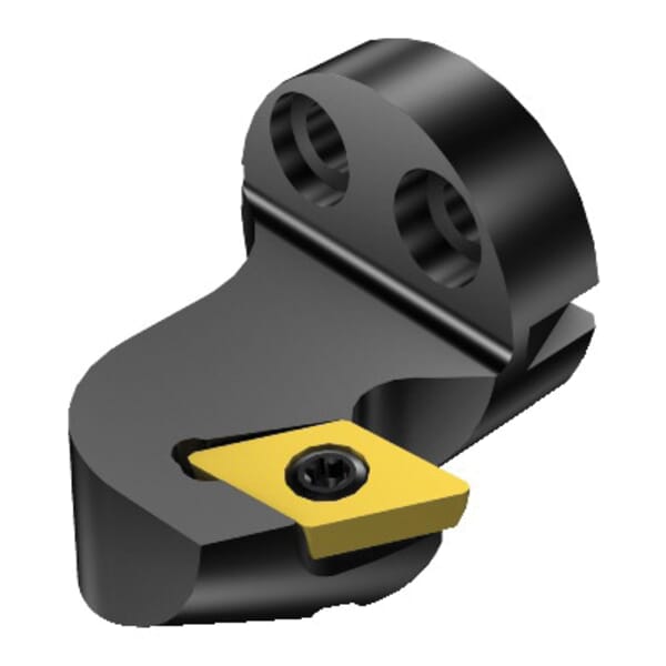 Sandvik Coromant 5764331 CoroTurn 107 Screw Mount Boring Head, 40 mm System, 1.9685 in Dia Bore, Right Hand Cutting, 0.7874 in Max Bore Depth, DCMT Insert
