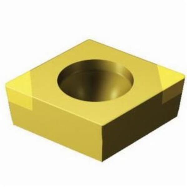 Sandvik Coromant 5965417 CoroTurn 107 Turning Insert, ANSI Code: CCGW3(2.5)1T0320F 7525, CCGW Insert, Material Grade: H, K, 3(2.5)1 Insert, Diamond Shape, 09 Seat, Positive Rake, Neutral Cutting, For Use On Hardened Steel and Cast Iron, Carbide
