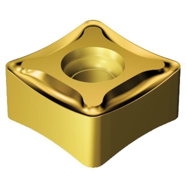 Sandvik Coromant 6227864 CoroMill 331 Milling Insert, ANSI Code: N331.1D-136520M-PM 1020, N331.1D..M-PM Insert, 136520 Insert, Carbide, Manufacturers Grade: 1020, Squared Shape, Material Grade: K