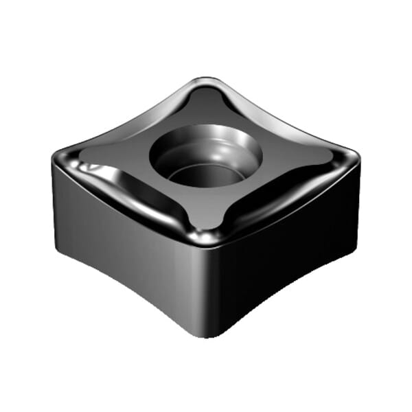 Sandvik Coromant 6227866 CoroMill 331 Milling Insert, ANSI Code: N331.1D-136512M-PM 3040, N331.1D..M-PM Insert, 136512 Insert, Carbide, Manufacturers Grade: 3040, Squared Shape, Material Grade: K