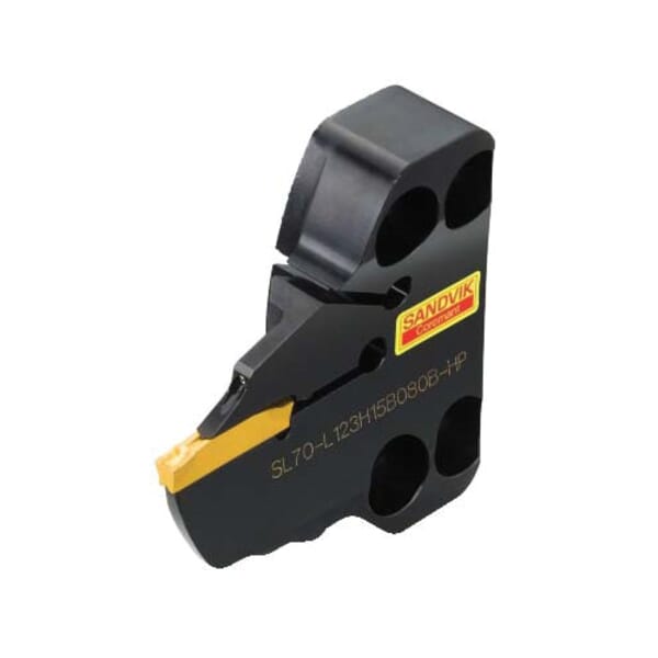Sandvik Coromant 5924564 CoroCut 1-2 Face Grooving Head, Right Hand Cutting, 120 mm Dia Min Workpiece, 200 mm Dia Max Workpiece, 15 mm Max Depth of Cut