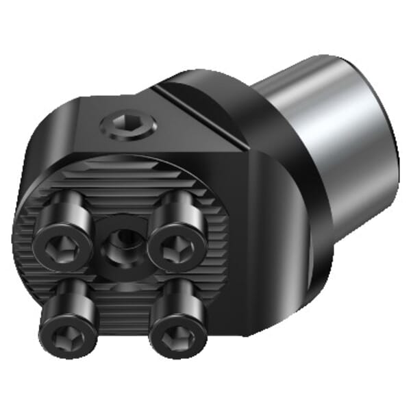 Sandvik Coromant 5957888 Left Hand Boring Bar Adapter, 1.26 in Shank Connection, Coromant Capto x CoroTurn SL Shank, C4 Taper, C4 x SL32 Modular System, 1.299 in Projection