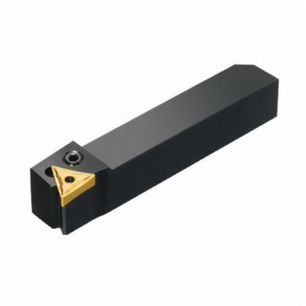 Sandvik Coromant 5957928 T-Max P Shank Tool, ANSI Code: QS-PTGNR 1616E11, QS-PTGNR/L Tool Holder, TNMG 110304 (MIIDM) and TNMG 221 (MIIDN) Insert, Right Hand Cutting, 0.6299 in H x 0.6299 in W Rectangle Shank, -1 deg Lead Angle, -6 deg Rake, 2.7559 in OAL