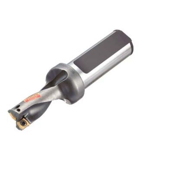 Sandvik Coromant 5962393 CoroDrill 881 Indexable Insert Drill, 3/4 in Drill, 1 in Modular Connection, 1 in Dia Shank, 2XD Drill Depth by Dia Ratio, 4.509 in OAL, 1-1/2 in D Max Drill