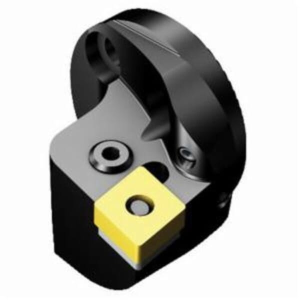 Sandvik Coromant 5962602 T-Max P Cutting Unit Head With Precision Coolant, 25 mm System, 28 mm L Head/Projection, Right Hand Cutting, Insert Compatibility: CNMG 090308, 31.9 mm OAL