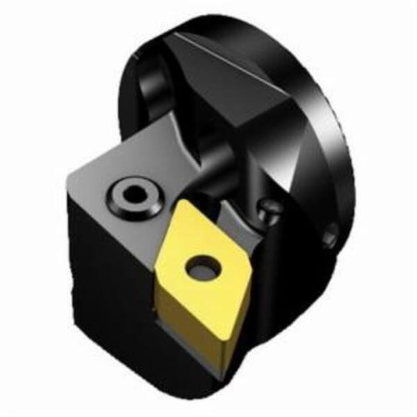 Sandvik Coromant 5962605 T-Max P Cutting Unit Head With Precision Coolant, 25 mm System, 32 mm L Head/Projection, Left Hand Cutting, Insert Compatibility: DNMG 110408, 35.9 mm OAL