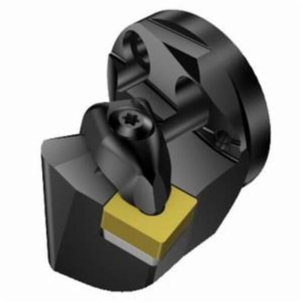 Sandvik Coromant 5962607 T-Max P Cutting Unit Head With Internal Coolant, 40 mm System, 41.05 mm L Head/Projection, Left Hand Cutting, Insert Compatibility: SNMG 120408, 44.85 mm OAL, Internal