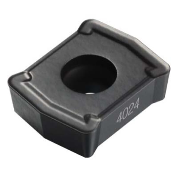 Sandvik Coromant 5962760 CoroDrill 881 Drilling Insert, ANSI Code: 881-04 03 08M-P-GM1 4024, Rectangle Shape, 040308 Insert, 881..P-GM1 Insert, 1/8 in THK, 1/4 in Inscribed Circle, For Use On Cast Iron, Hardened Materials, Steel and Stainless Steel