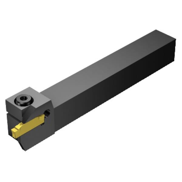 Sandvik Coromant 5732550 CoroCut 1-2 Shank Tool, Left Hand Cutting, Insert Compatibility: N123G2-0300-0003-TF, G Insert Seat, 1 in H x 1 in W Shank, 6 in OAL, LF123G028 Toolholder