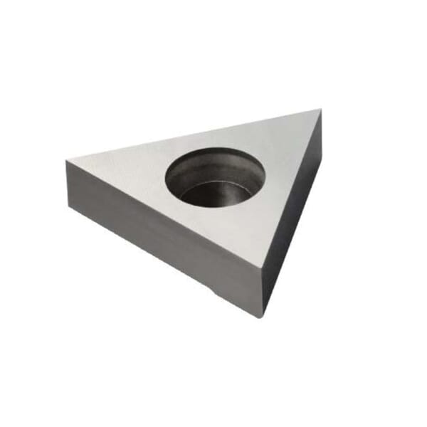 Sandvik Coromant 6010073 CoroMill 325 Blank Insert, ANSI Code: 325R16-0400-BG H10F, 325R-BG Insert, 0400 Insert, Carbide, Manufacturers Grade: H10F, Triangular Shape