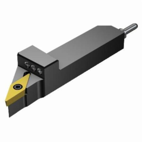 Sandvik Coromant 6010226 CoroTurn 107 Shank Tool, ANSI Code: QS-SVJCL1616E11HP, QS-SVJCR/L..HP Tool Holder, VCMT 110304 (MIIDM) and VCMT 221 (MIIDN) Insert, Left Hand Cutting, 0.6299 in H x 0.6299 in W Rectangle Shank, -3 deg Lead Angle, 0 deg Rake