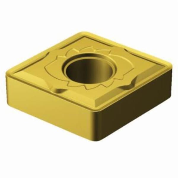Sandvik Coromant 5915054 T-Max P Turning Insert, ANSI Code: CNMG 433-SM S05F, CNMG Insert, Material Grade: S, 433 Insert, Rhombic Shape, 12 Seat, Negative Rake, Neutral Cutting, For Use On Heat Resistant Super Alloys, Carbide, Manufacturers Grade: S05F